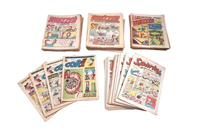 Lot 256 - Whizzer and Chips, Sparky, and Cor!! Comics