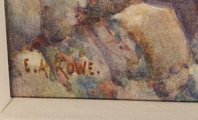 Lot 218 - Arthur Rowe - November in Amalfi, Italy | watercolour