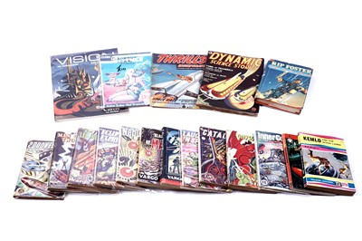 Lot 392 - Science fiction magazines and novels