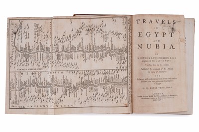 Lot Templeman (Dr. Peter), Travels in Egypt and Nubia by Frederik Ludvig Norden