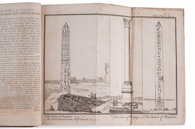 Lot Templeman (Dr. Peter), Travels in Egypt and Nubia by Frederik Ludvig Norden