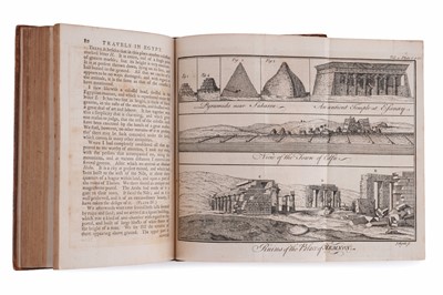 Lot Templeman (Dr. Peter), Travels in Egypt and Nubia by Frederik Ludvig Norden