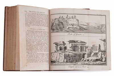 Lot Templeman (Dr. Peter), Travels in Egypt and Nubia by Frederik Ludvig Norden