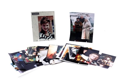 Lot 313 - A collection of Doctor Who signed photographs and pictures