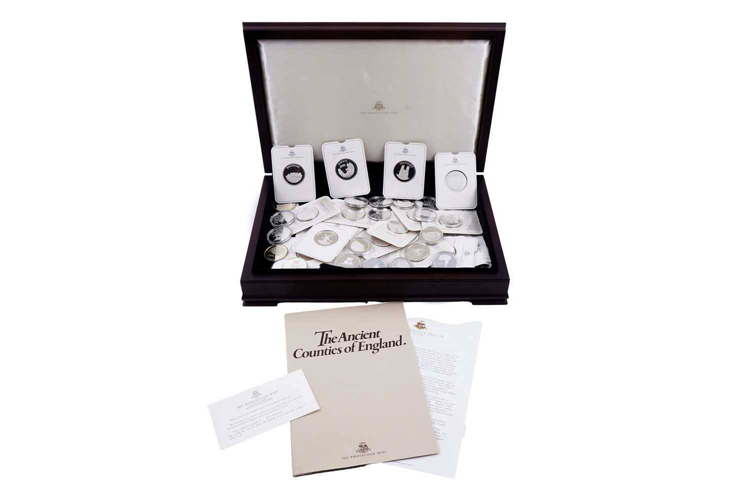 Lot 8 - The Birmingham Mint Queen Elizabeth II Silver Ancient Counties of England