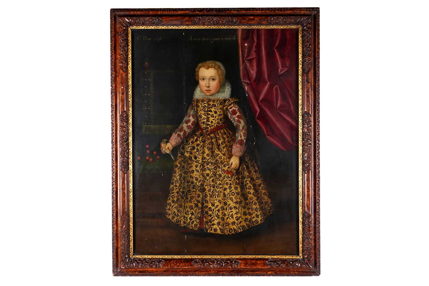 Lot 230 - 17th Century Anglo-Dutch School - Circle of William Larkin - Portrait of a Young Boy | oil