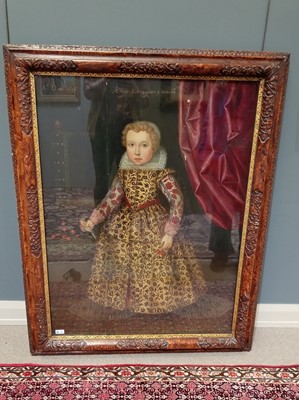 Lot 230 - 17th Century Anglo-Dutch School - Circle of William Larkin - Portrait of a Young Boy | oil