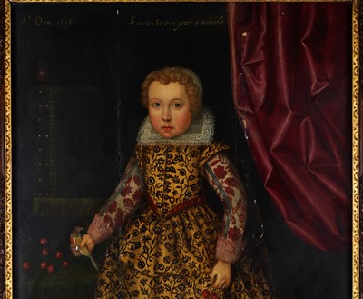 Lot 230 - 17th Century Anglo-Dutch School - Circle of William Larkin - Portrait of a Young Boy | oil