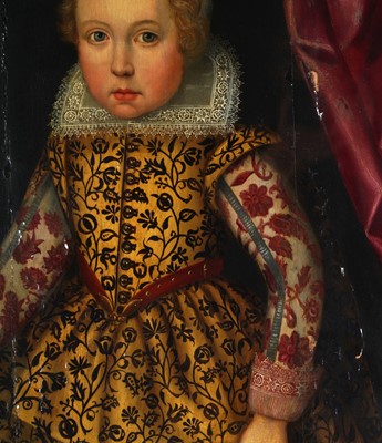 Lot 230 - 17th Century Anglo-Dutch School - Circle of William Larkin - Portrait of a Young Boy | oil