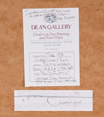 Lot 216 - Thomas Miles Richardson Snr. - Flint Mill, Jesmond Dene | watercolour