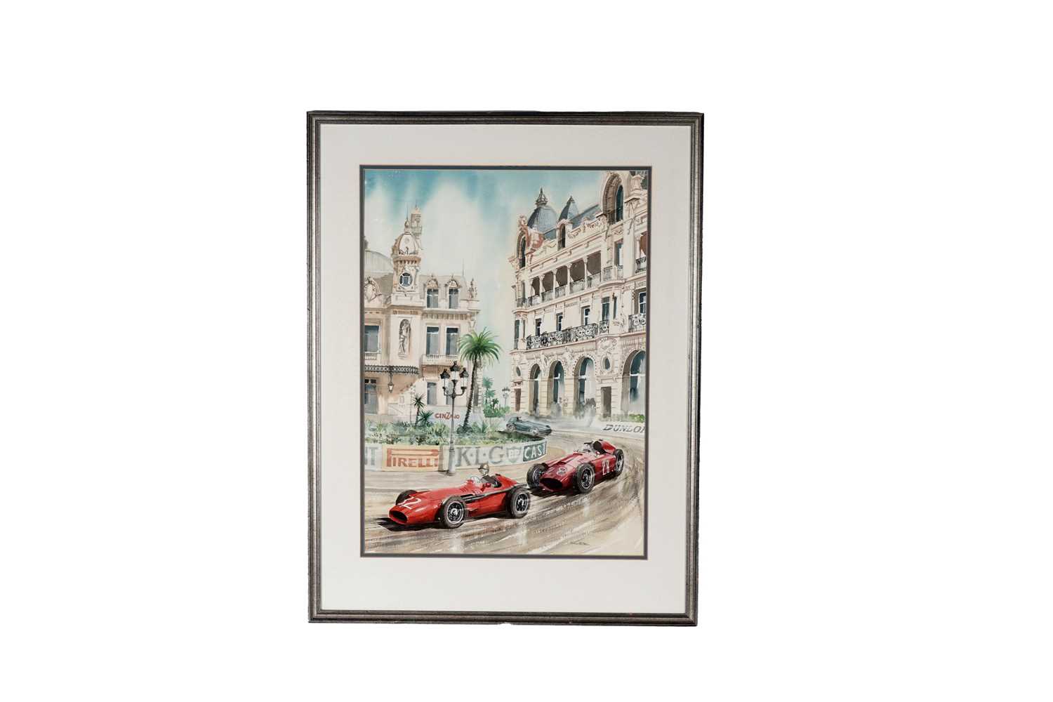 Lot 95 - Michael Watson - Monaco Grand Prix | watercolour