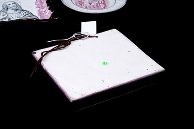 Lot 455 - Five Sunderland plaques; and two nursery plates