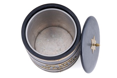 Lot 469 - A Royal Navy ‘Grog Cask’ ice bucket