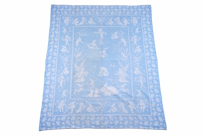 Lot 594 - An early 20th Century child's fairy tale bed coverlet