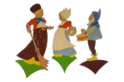 Lot 470 - A collection of 1940’s child wall decals
