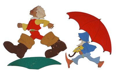 Lot 470 - A collection of 1940’s child wall decals