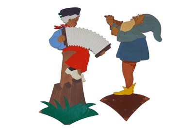 Lot 470 - A collection of 1940’s child wall decals