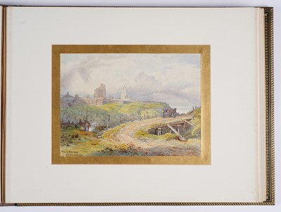 Lot 206 - Local Interest: An important presentation album of watercolours, presented to Joseph Spence Esq.