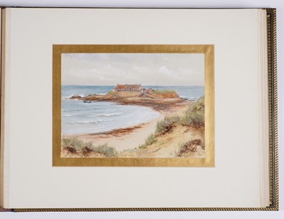 Lot 206 - Local Interest: An important presentation album of watercolours, presented to Joseph Spence Esq.