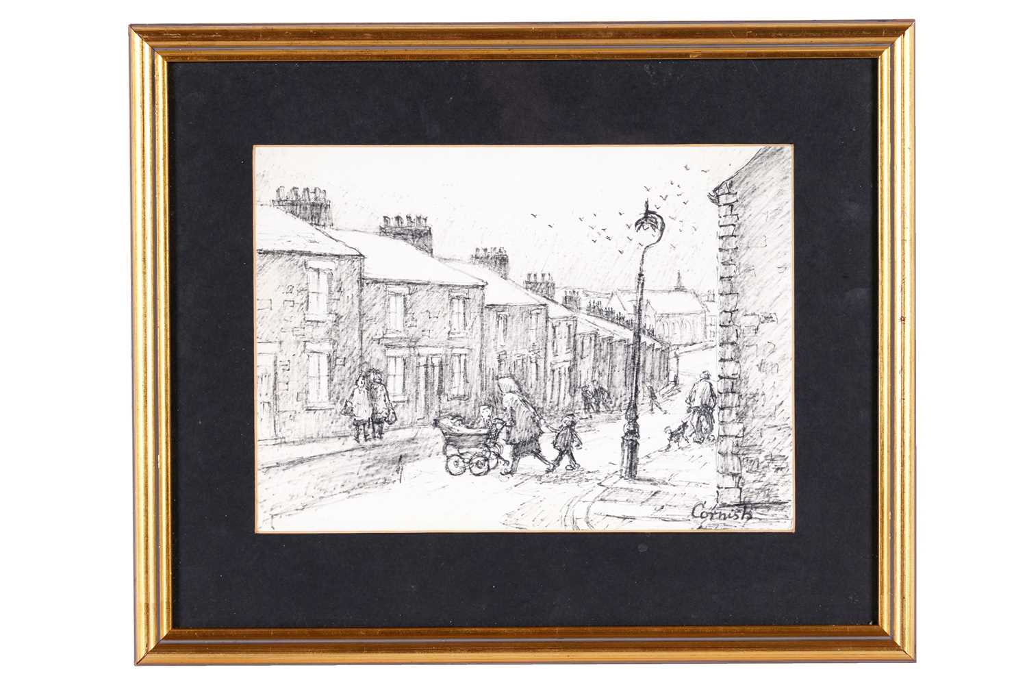 Lot 281 - Norman Cornish | Spennymoor St. Scene | Flo-Master pen