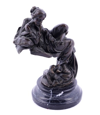 Lot 480 - After Miguel Fernando Lopez 'Milo': a bronze sculpture