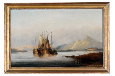 Lot 11 - John R. Prentice - Brieu on the Forth off Dungal Between Kincardine and Dunmore | oil