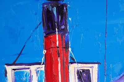 Lot 75 - John Lowrie Morrison "Jolomo" - McPhail up for air, Cairnbaan | oil