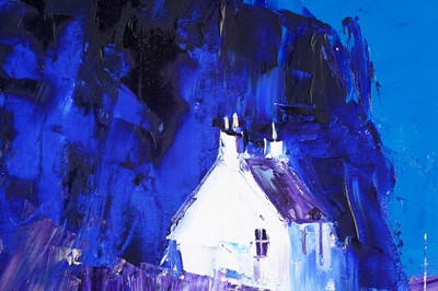 Lot 75 - John Lowrie Morrison "Jolomo" - McPhail up for air, Cairnbaan | oil
