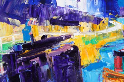 Lot 75 - John Lowrie Morrison "Jolomo" - McPhail up for air, Cairnbaan | oil
