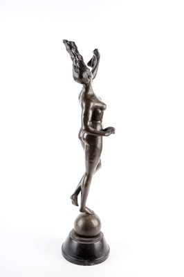 Lot 65 - After Danese Cattaneo: a 20th Century patinated bronze study ‘Fortuna’