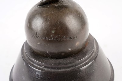 Lot 65 - After Danese Cattaneo: a 20th Century patinated bronze study ‘Fortuna’