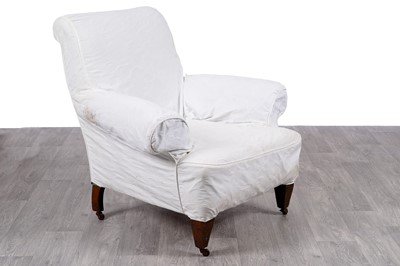 Lot 65 - A late 19th/early 20th Century armchair
