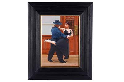 Lot 94 - Andrew Fitzpatrick - El Tango ya Termina | oil