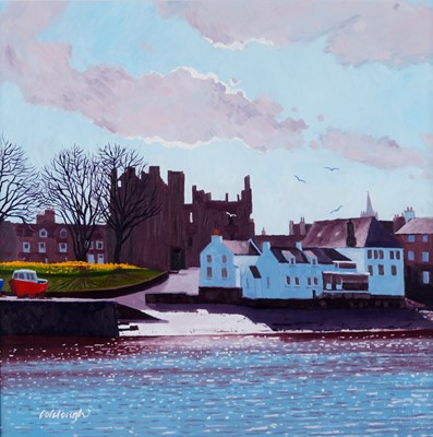 Lot 68 - Frank Colclough - Spring Sunlight, Kirkudbright | oil