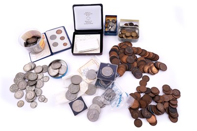 Lot 5 - A selection of mainly British coinage