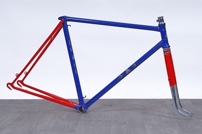 Lot 602 - A Merlin ‘Olympic Cycles’ racing bicycle frame