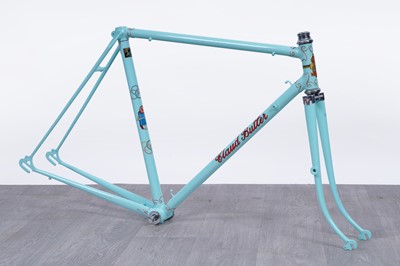 Lot 607 - A Claude Butler bicycle frame