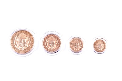 Lot 42 - Royal Mint Elizabeth II 22ct gold 500th Anniversary of the First Gold Sovereign 1489-1989