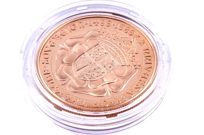 Lot 42 - Royal Mint Elizabeth II 22ct gold 500th Anniversary of the First Gold Sovereign 1489-1989