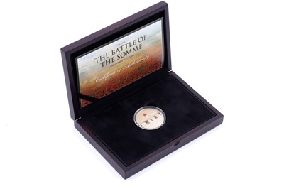 Lot 44 - Elizabeth II 22ct gold The Battle of the Somme 1916-2016 Proof Five-Pound