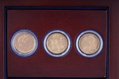 Lot 154 - Danbury Mint Portraits of Queen Victoria gold half-sovereigns