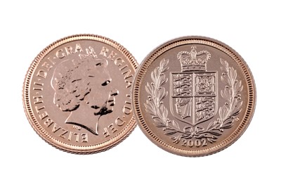 Lot 158 - Queen Elizabeth II gold half-sovereign