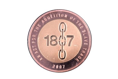 Lot 45 - Westminster Elizabeth II 22ct gold Abolition of the Slave Trade Two-Pound Commemorative Coin Cover