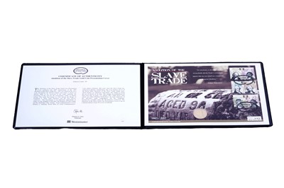 Lot 45 - Westminster Elizabeth II 22ct gold Abolition of the Slave Trade Two-Pound Commemorative Coin Cover