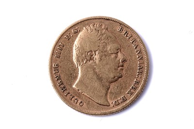 Lot 48 - William IV 22ct Gold Sovereign
