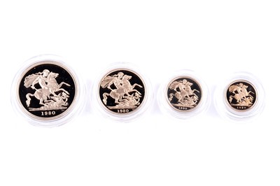 Lot 51 - Royal Mint Queen Elizabeth II 22ct gold Proof Sovereign Set