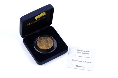 Lot 56 - George II gold two-guinea