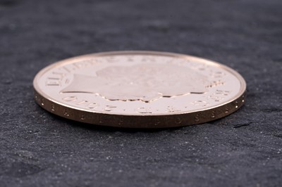 Lot 57 - Royal Mint Elizabeth II 22ct gold Restoration of the Monarchy Five-Pound Proof Coin