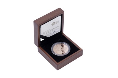 Lot 57 - Royal Mint Elizabeth II 22ct gold Restoration of the Monarchy Five-Pound Proof Coin