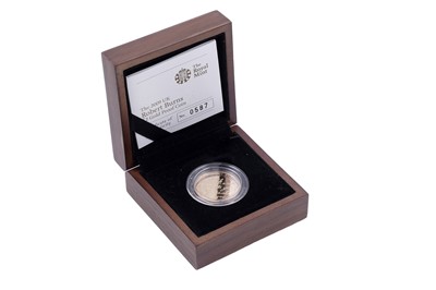 Lot 58 - Royal Mint Elizabeth II 22ct gold Robert Burns Two-Pound Proof Coin